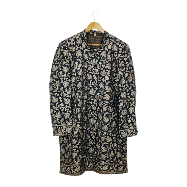 Embroidered Long Coat - Image 12