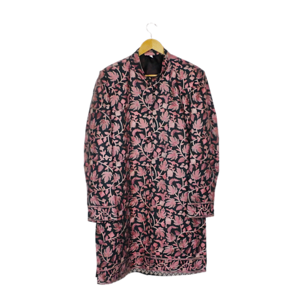 Embroidered Long Coat - Image 11