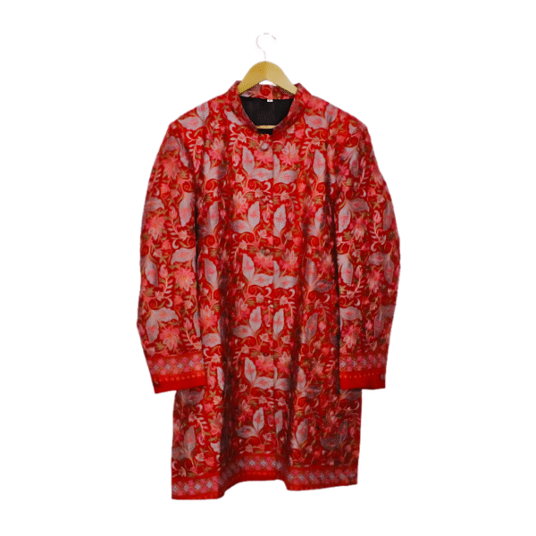 Embroidered Long Coat - Image 13