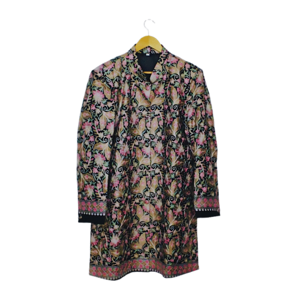 Embroidered Long Coat - Image 16